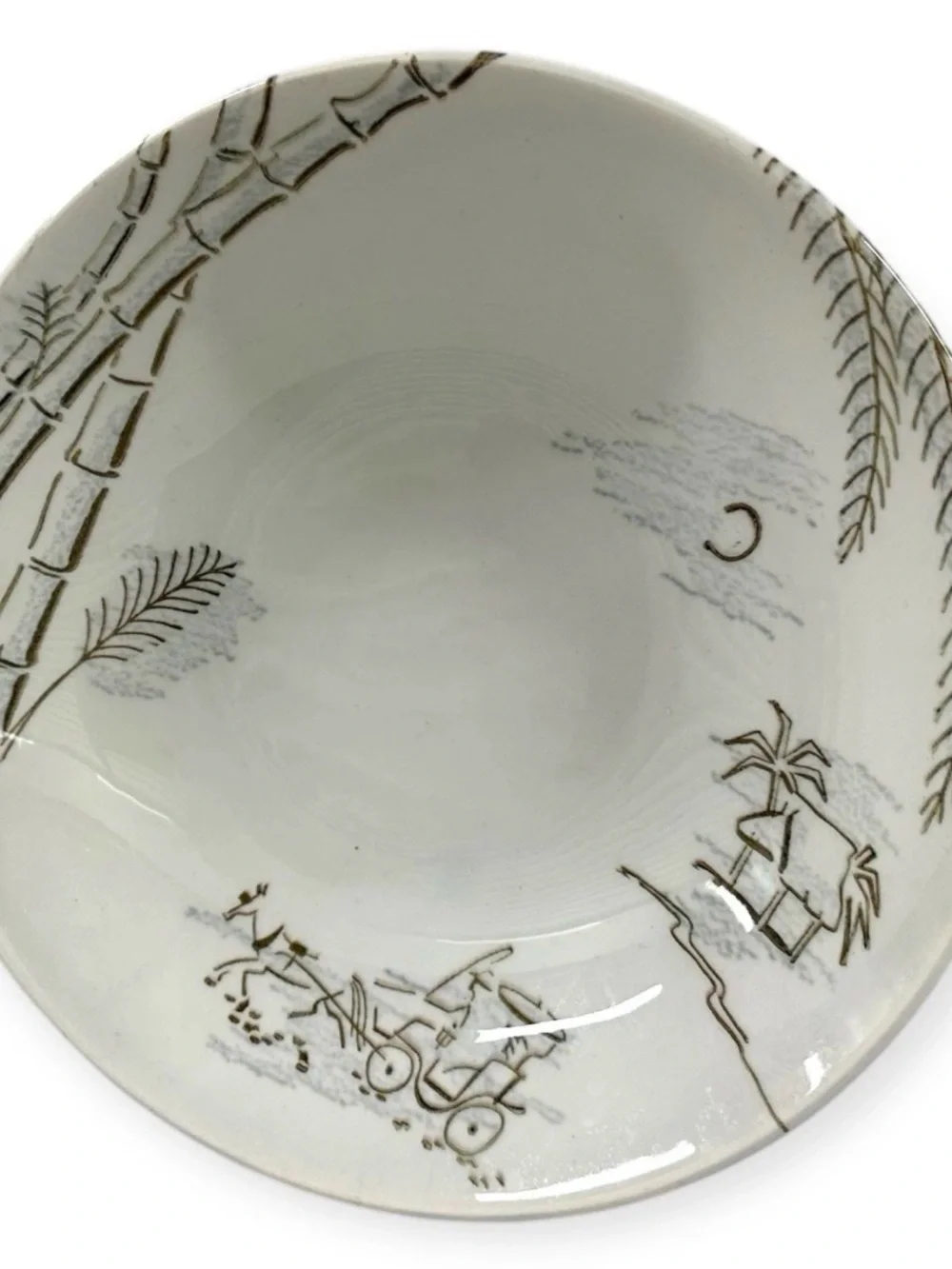 Vintage Harmony House Caribbean 19 Pc Dinnerware Set Japan Dawn Gray Spice